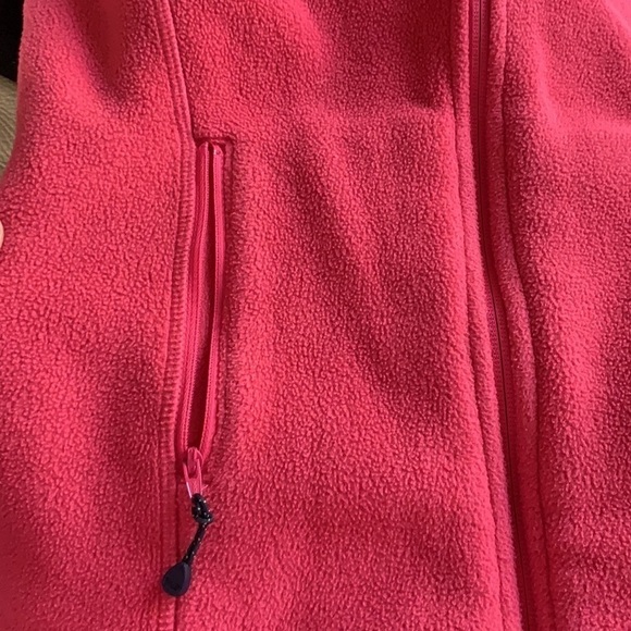 Vineyard Vines Pink Full Zip‎ Fleece Vest Sz XXS - Picture 13 of 13